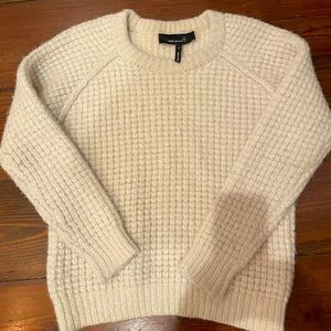 Isabel Marant cream alpaca knit sweater